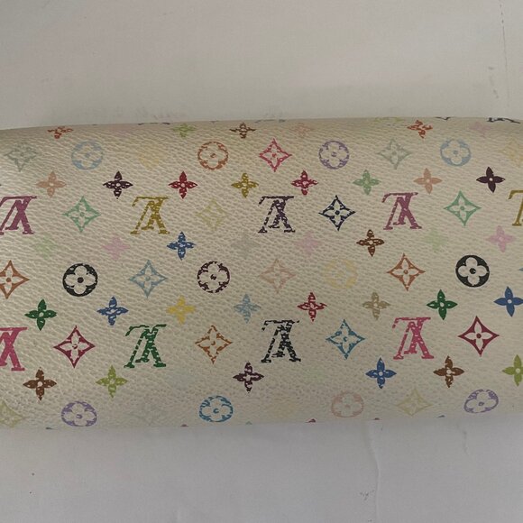 LOUIS VUITTON Multicolor Portefeuille Sarah Long Wallet Monogram Multicolor Auth - Picture 3 of 14